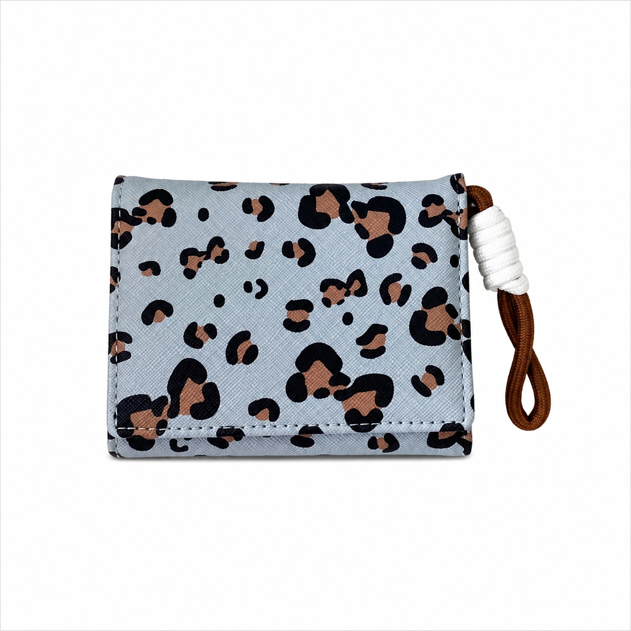 Snow Leopard Mini Wallet