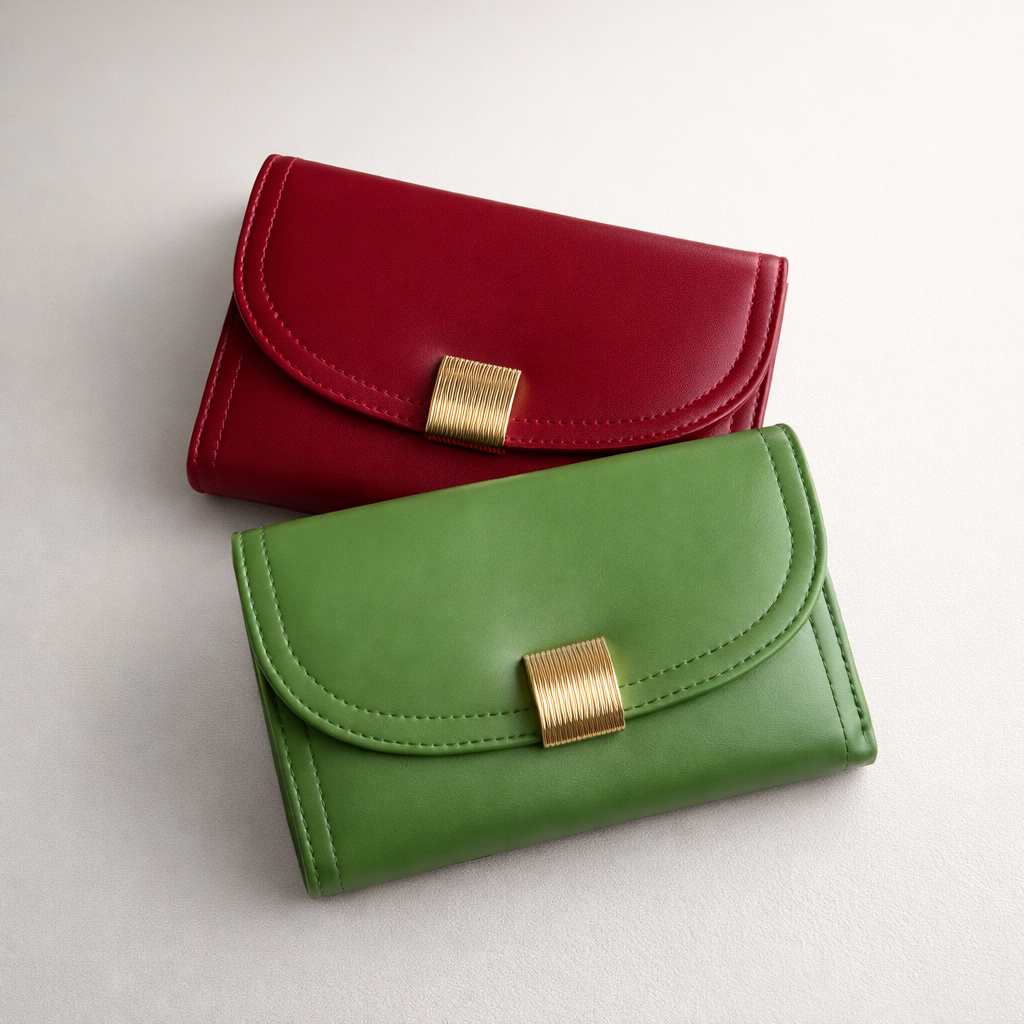 Snap Chic Tri Fold Wallet