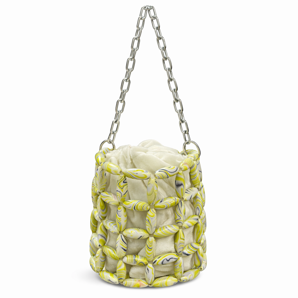 Marble Bucket Bag