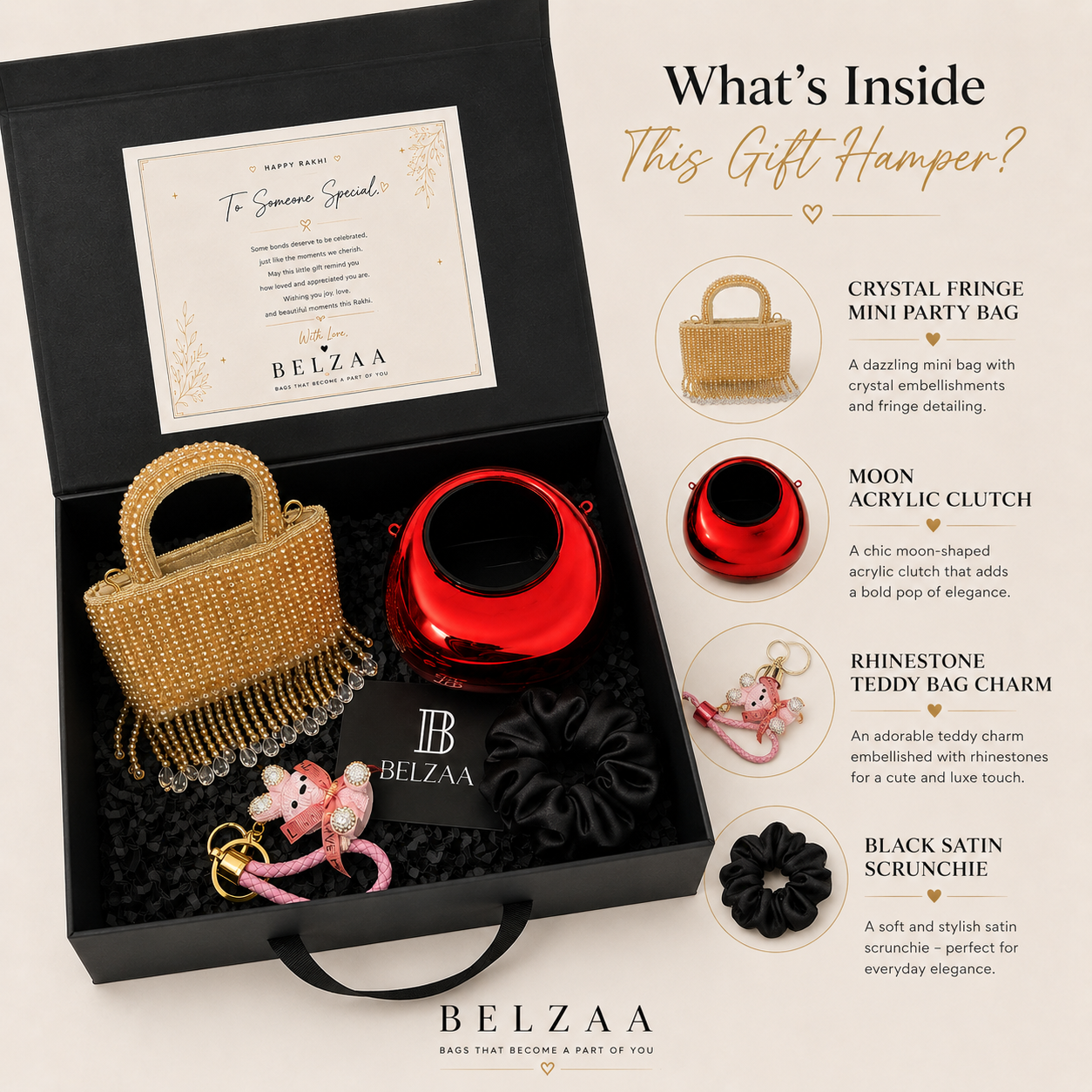 Crystal Fringe Luxe Box