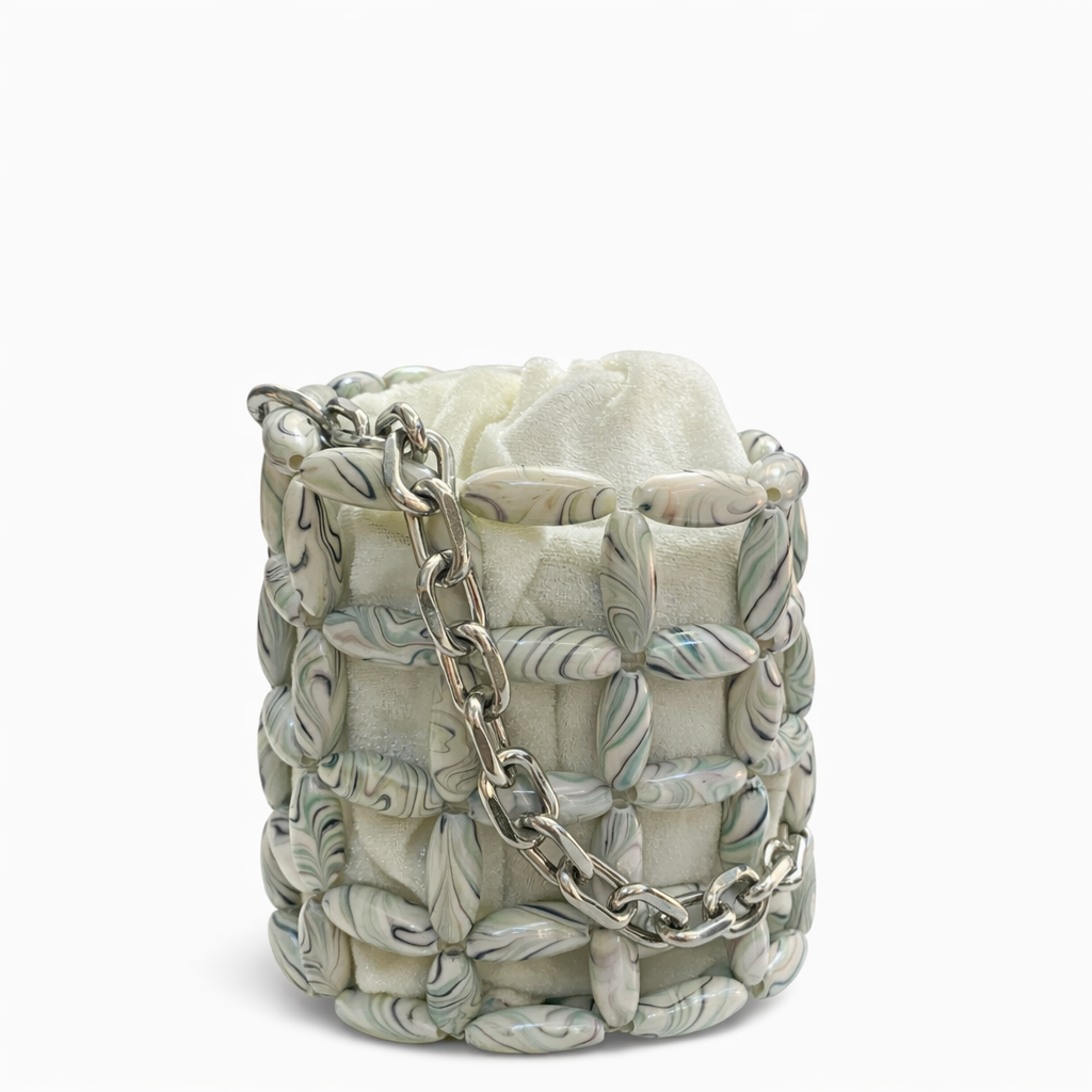 Marble Bucket Bag