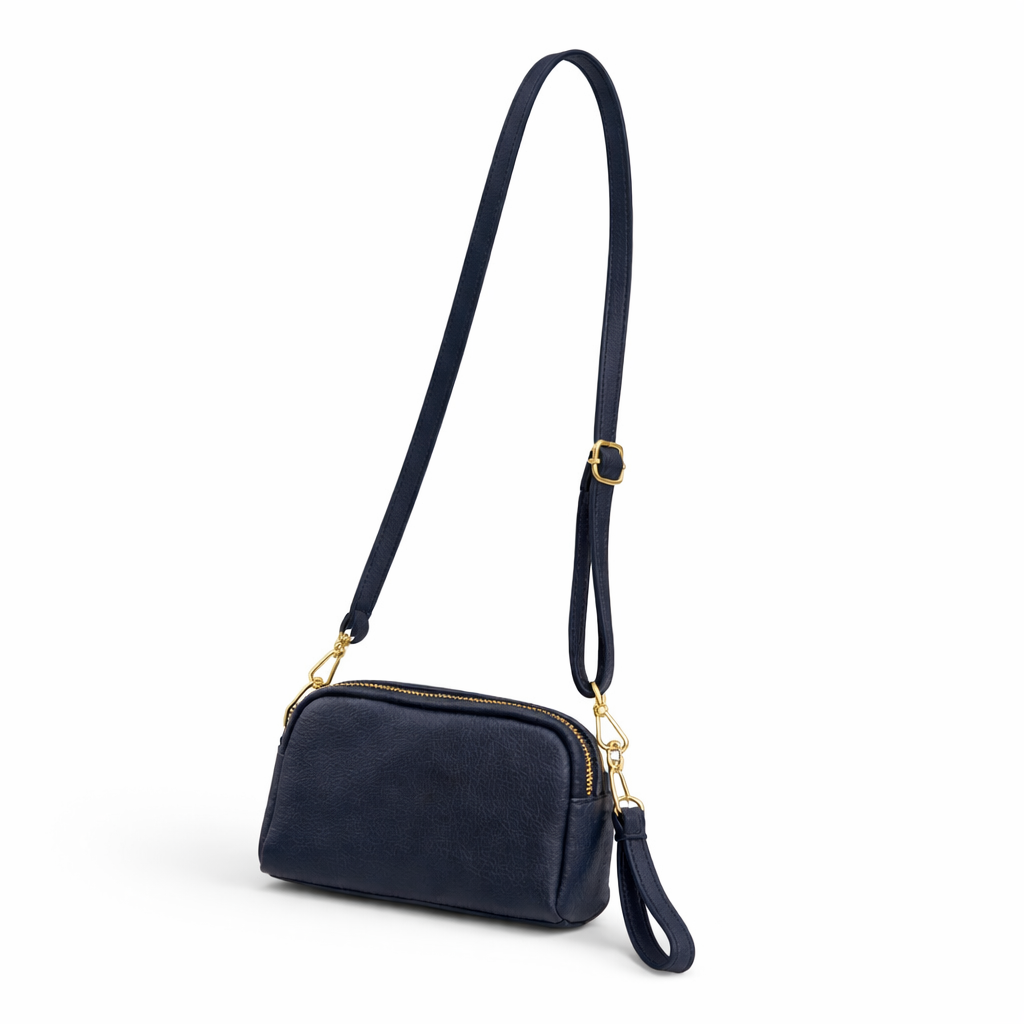 TwinZip Crossbody Mini Sling Bag