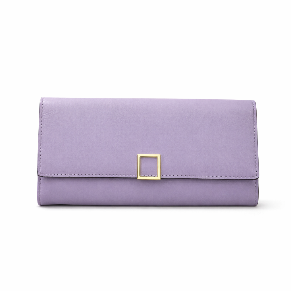 Scarlet Luxe Tri Fold Wallet