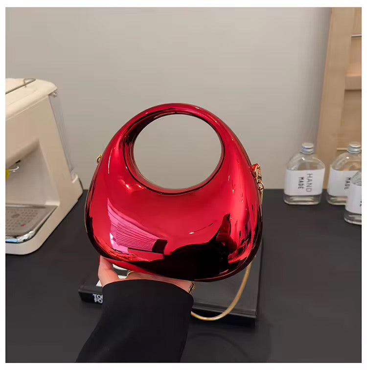 Moon Acrylic Clutch & Sling Bag