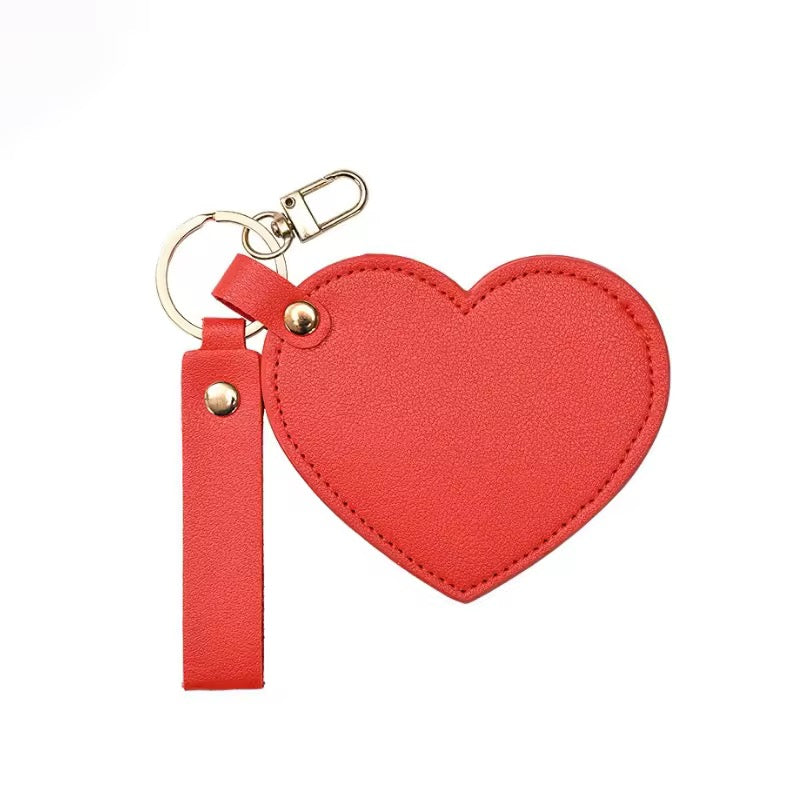Heart Pop Mirror Bag Charm