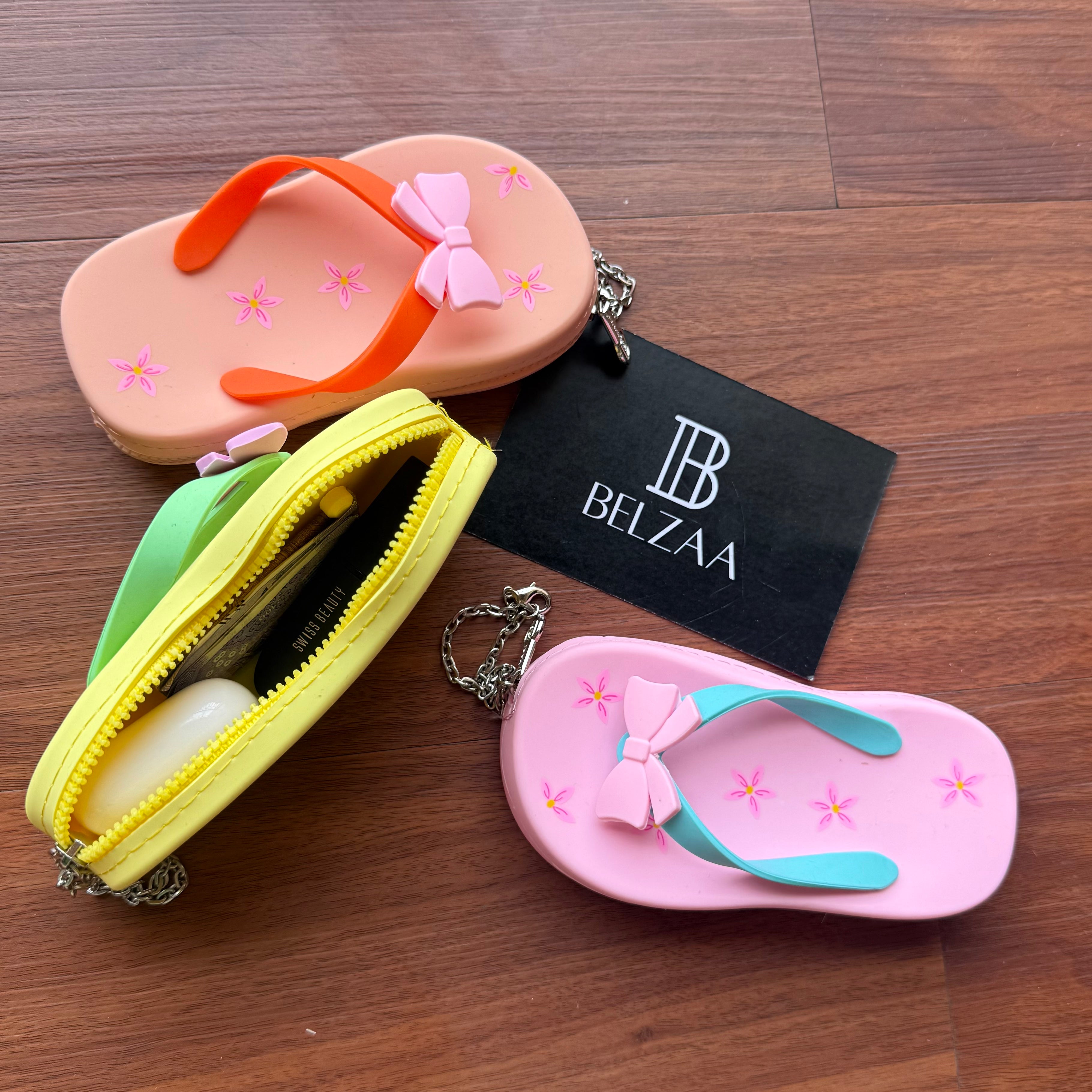 Korean Flip-Flop Coin Wallet & Bag Charm