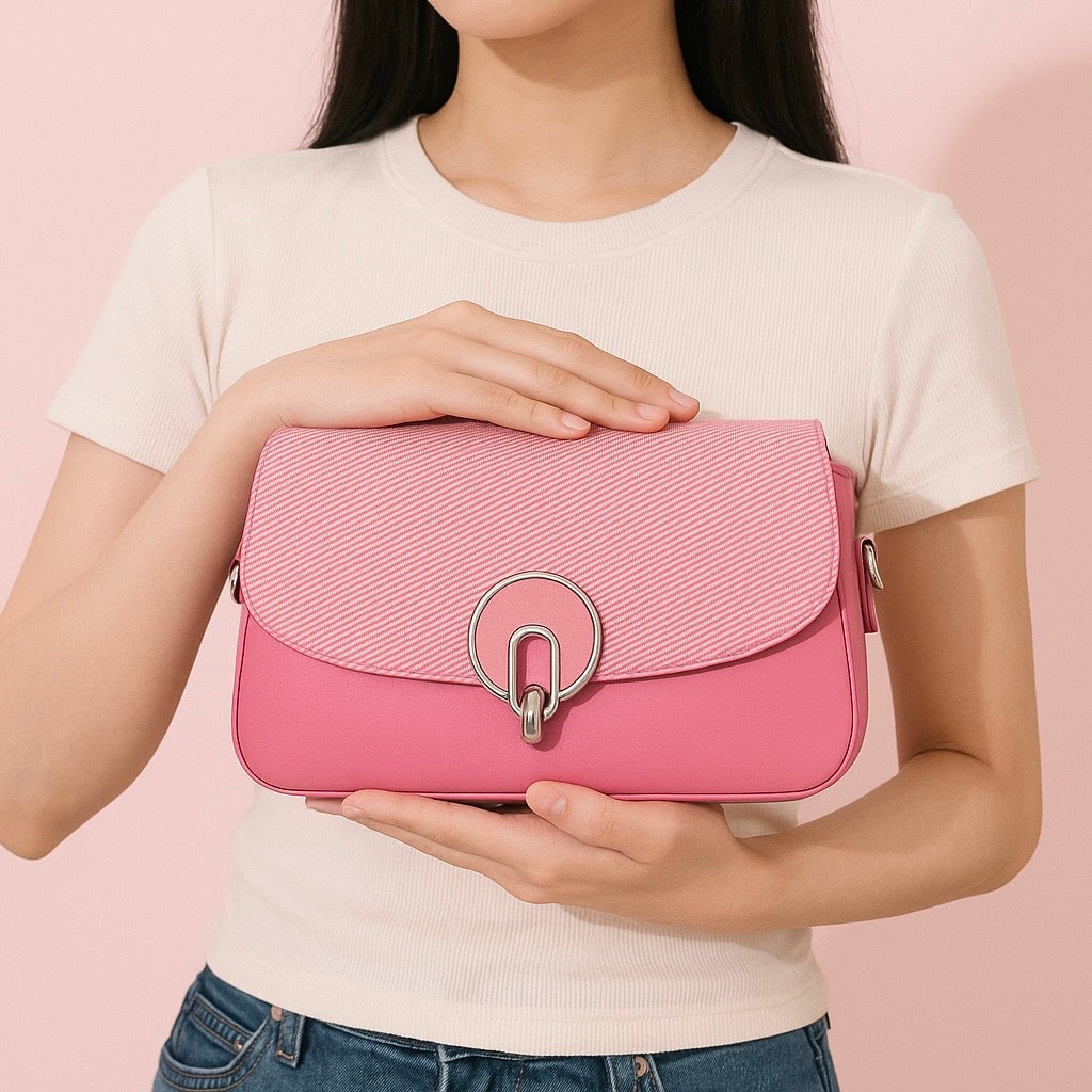 Talk in town Baguette Bag