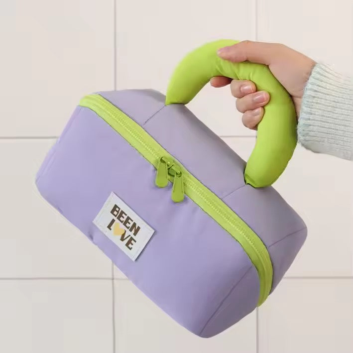 Cotton Candy Travel Makeup Organizer Pouch for Women